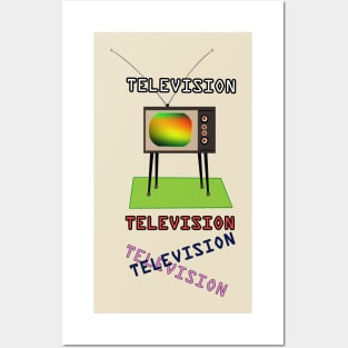 Old Television Posters and Art